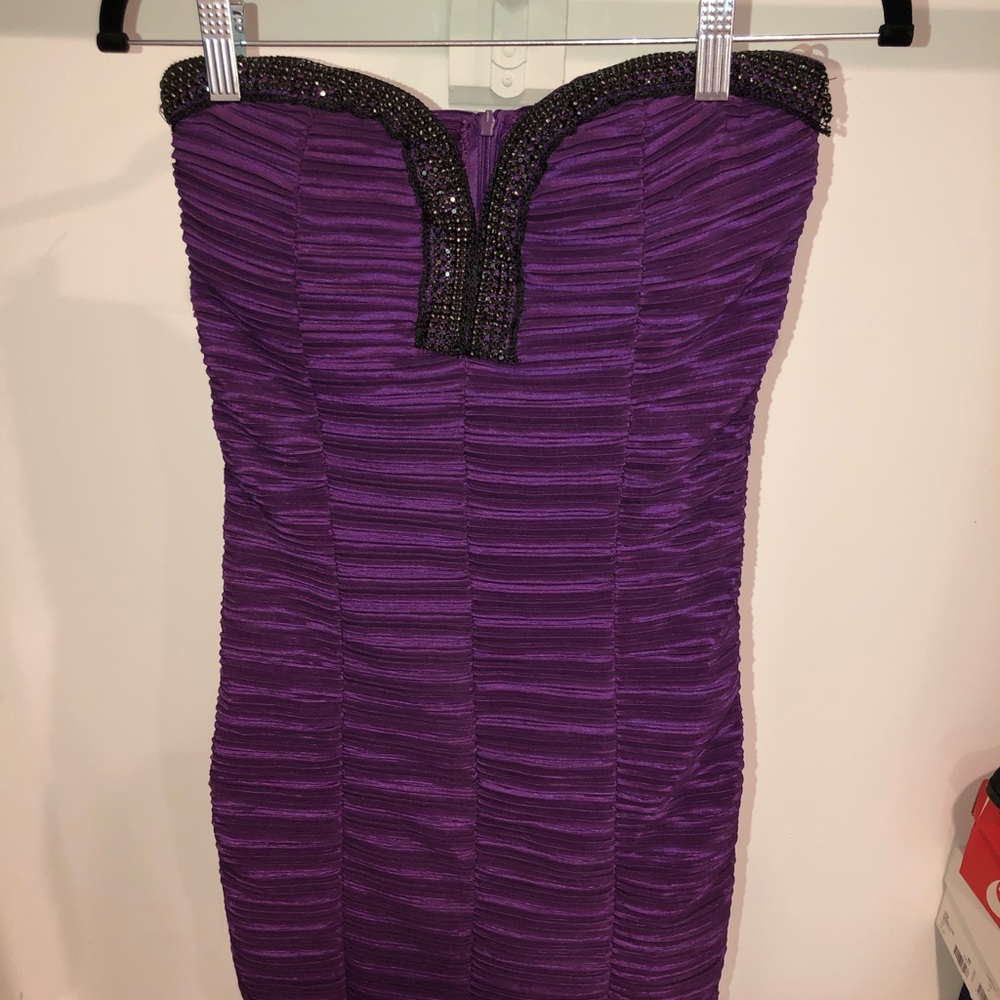 Purple dress